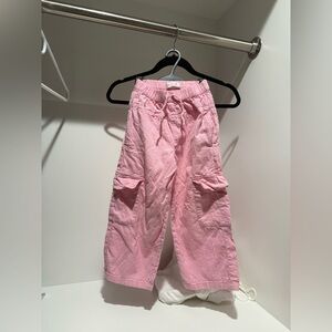 Zara TEXTURED POCKET PANTS